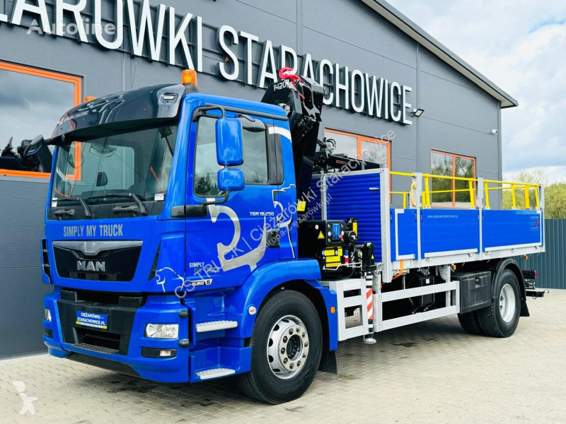 Kamion MAN MAN TGM 18.250 skrzyniowy z HDS /...