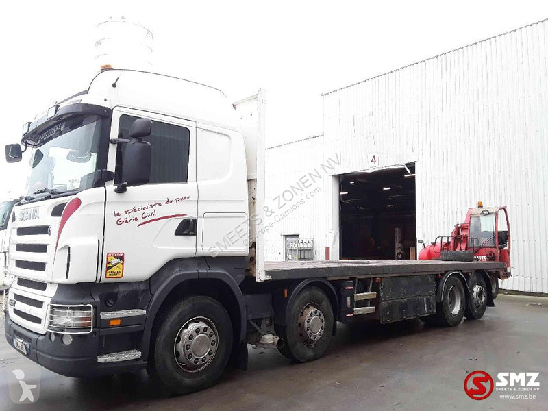 Kamion Scania 8x2 +manitou TMT 25.20