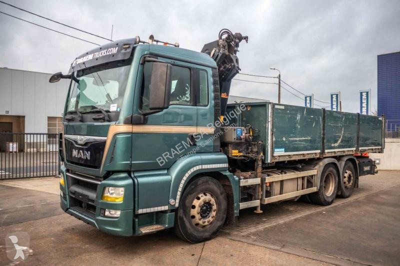 Lastbil MAN TGS BL + HMF 1520