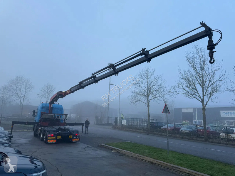 Camion Scania P450 6X2 - EURO 6 + HMF 2620-K5 +...