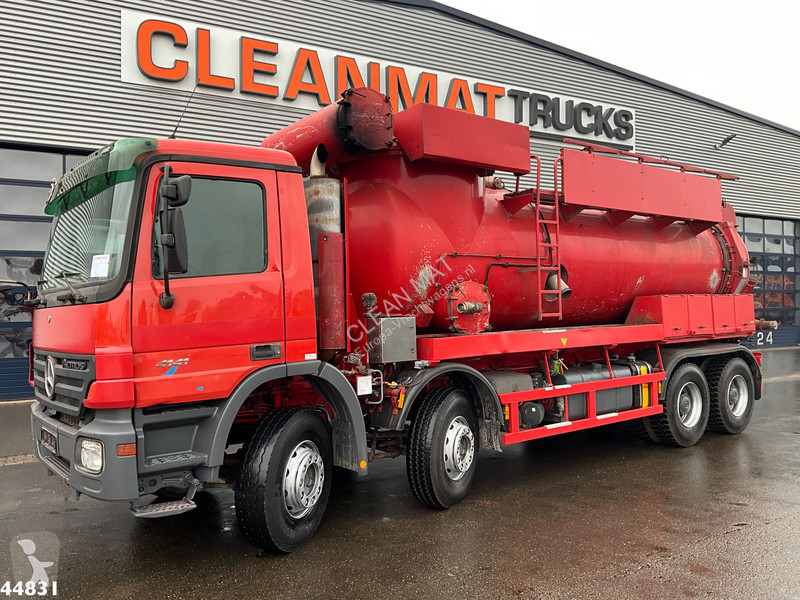 Camion Mercedes 4141 8x4 RVS Naaktgeboren...