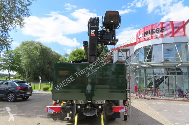 Camion MAN 26.500 6x2 - Baustoff - Kran HIAB