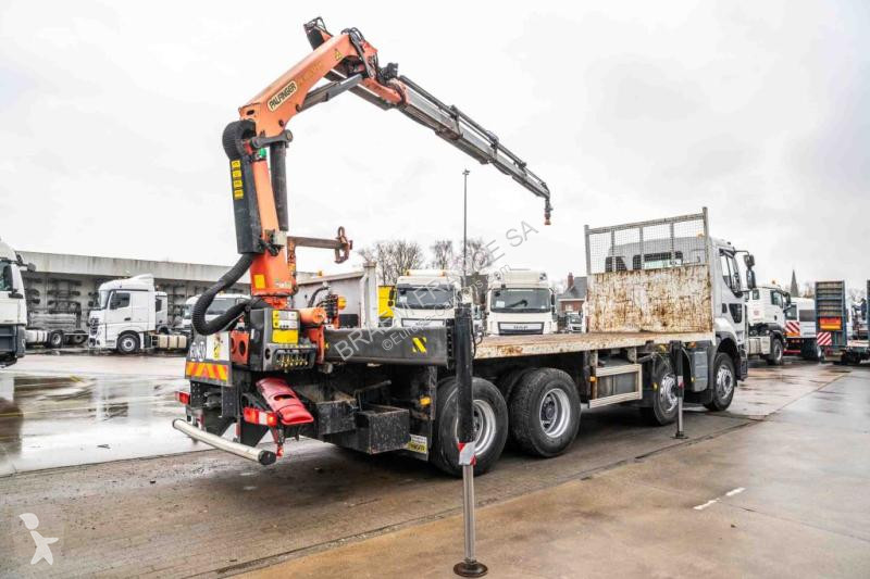 Camion Renault LANDER 380 DXI+PALFINGER 18002/4X