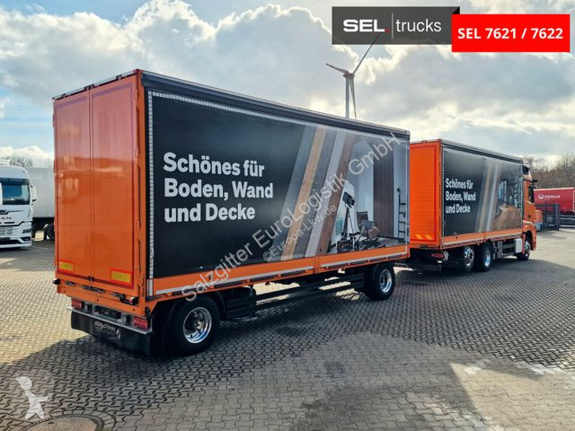 Lastbil med släp Mercedes 2548 / Retarder /...