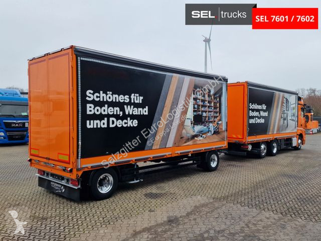 Lastbil med släp Mercedes 2548 / Retarder /...