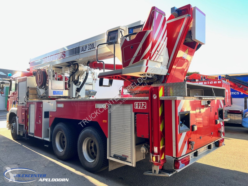 Lastbil MAN 26.350 Magirus ALP 320L = 32 meter,...