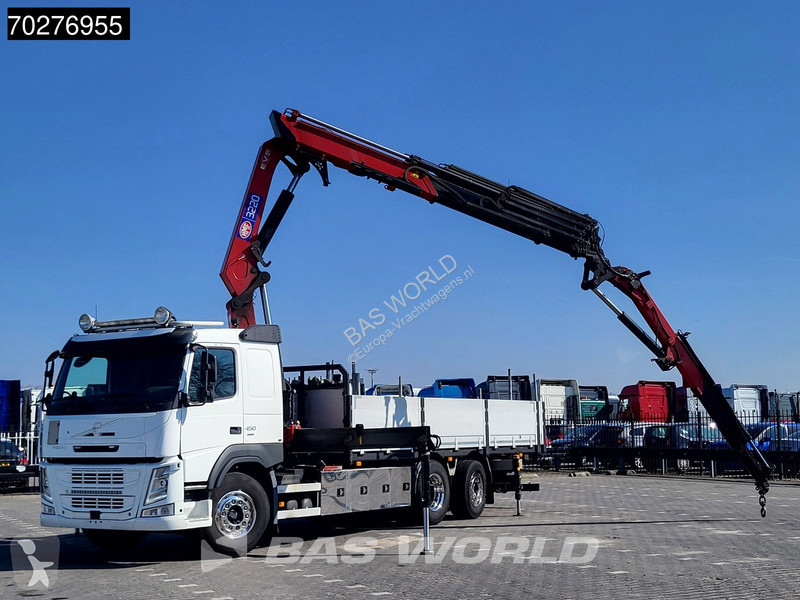 Kamion Volvo 450 6X2 HMF3220 K5 + Jib K5 Crane...