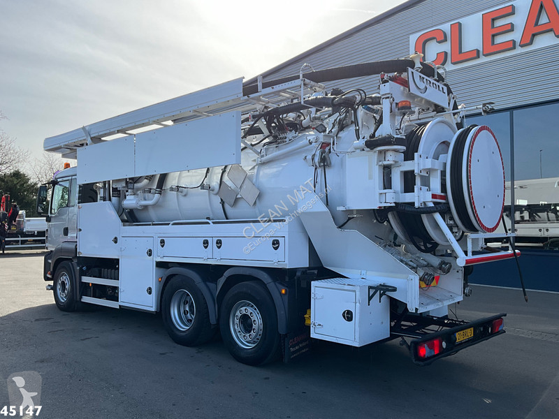 Lastbil MAN TGS Euro 6 Kroll 11m³ Riool Combi