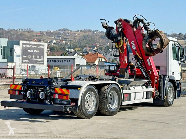 Camion Mercedes ACTROS 2544 * ABROLLKIPPER *...