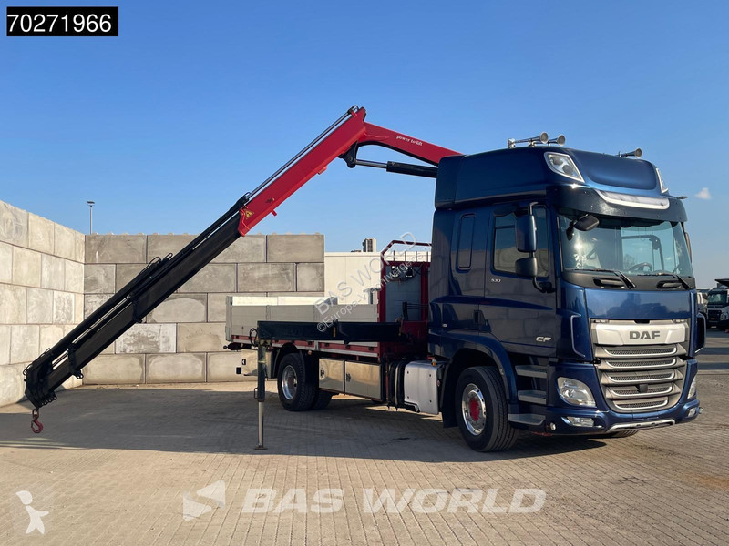 Camion DAF 530 4X2 HMF 1820-RC Kran Crane...