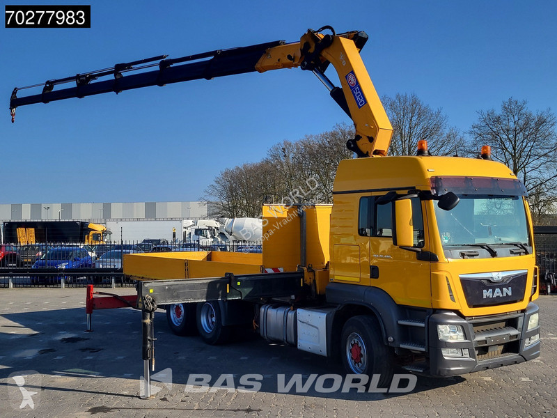 Lastbil MAN TGS 6X4 HMF 5020-K6 Crane Kran...