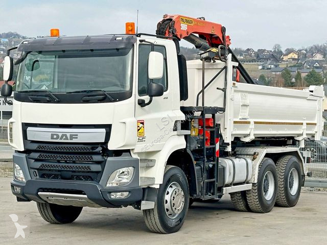 Camion DAF CF 410 * Kipper 4,90 m + PK 1 - K B...