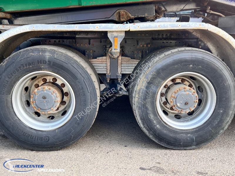 Kamion DAF 85410 ATE, Hiab 166, 6x4 Steel spring