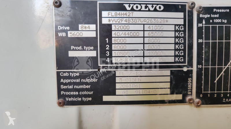 Camião Volvo Intercooler with Multitel J361TA...