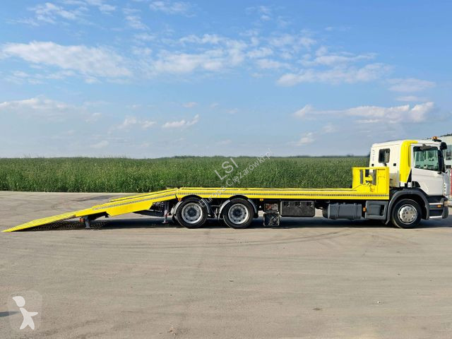 Lastbil Scania P 310 * ABSCHEPPWAGEN 9,10 m *...