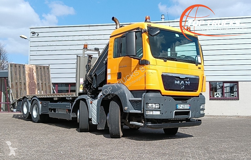 Camión MAN 35.360 8x2 - 16 TM Hiab Kraan,...