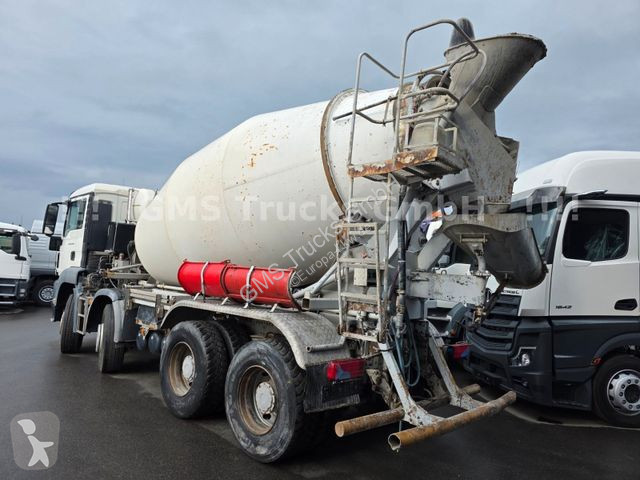 شاحنة MAN 35.440 /8X4 / Wechsel 9qm Mixer + Kipper