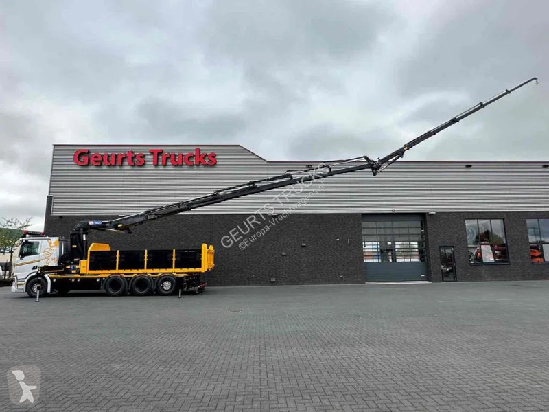 Kamion Scania R530 V8 NS 8X4 TRIDEM MET HYVA 2Z...