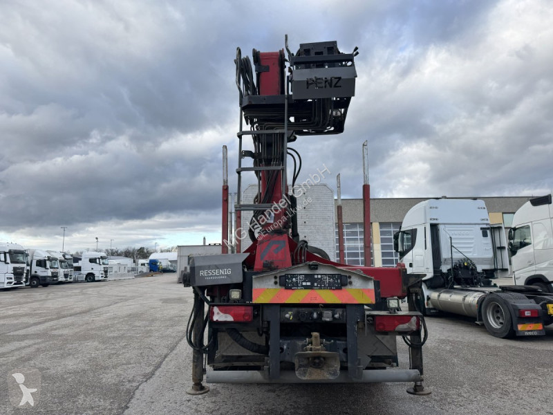 Camion Scania G490 6X6  Blatt-Blatt Penz Kran...