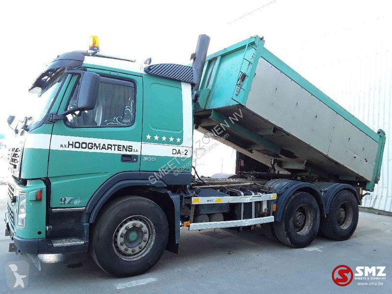 Camion Volvo 380 double system !tractor tipper 3x