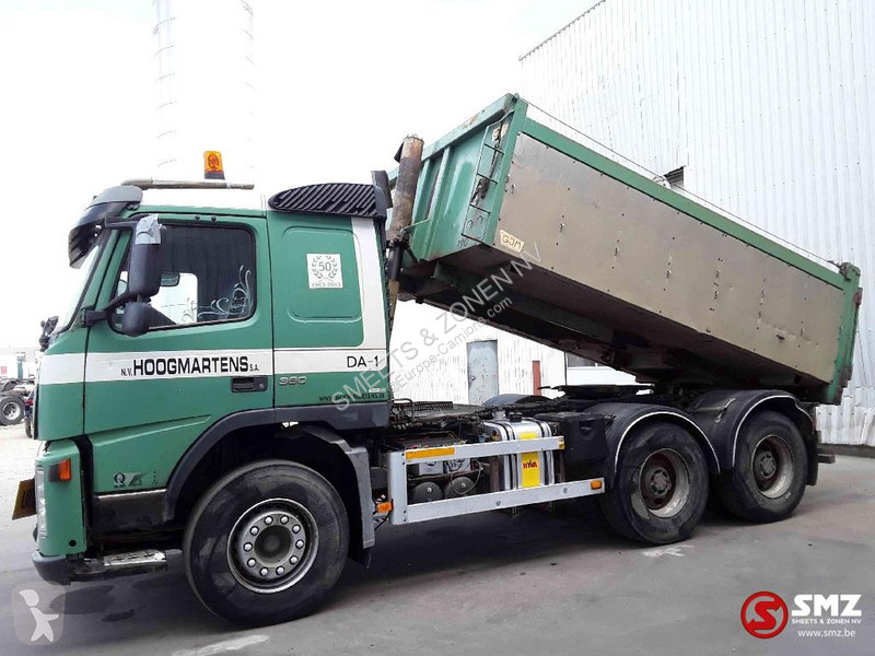 Camion Volvo 380 double system ! tractor tipper 3x