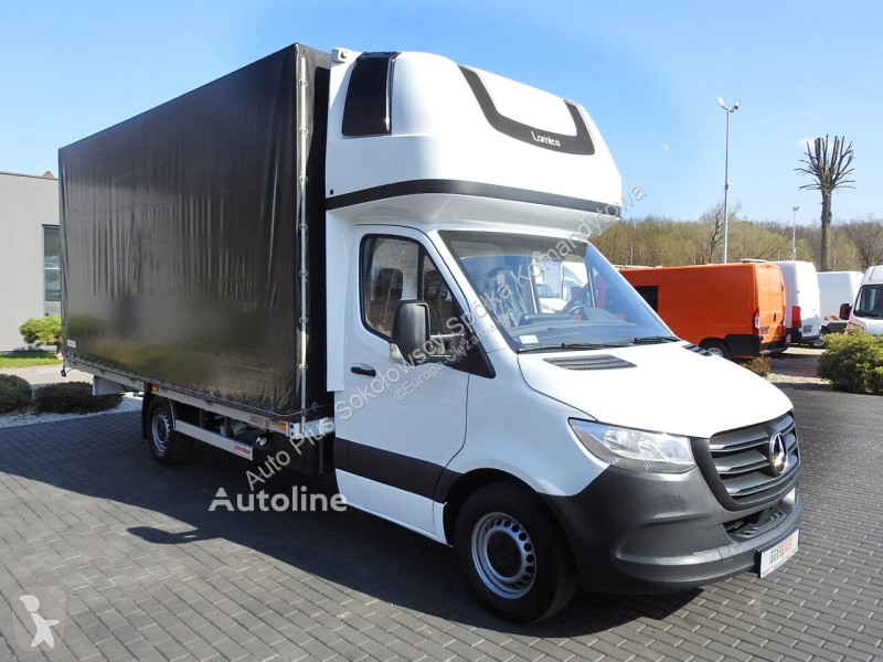Nyttofordon Mercedes SPRINTER 316  PLANDEKA 10...