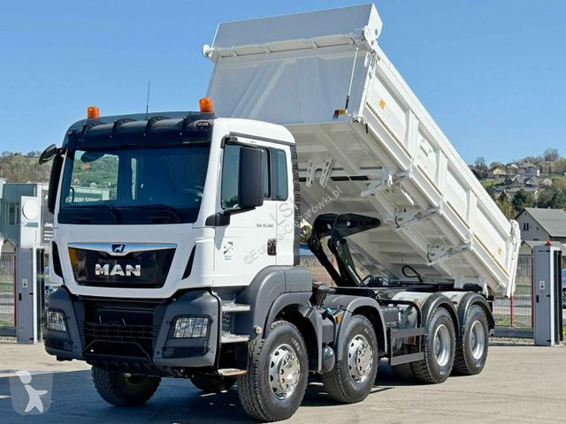 Kamion MAN 35.500 KIPPER 6,00 m + BORDMATIC * 8x4