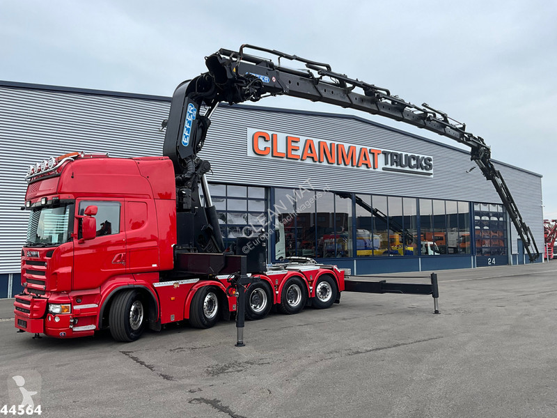 Camion Scania 620 10x4 V8 etarder Effer 175...