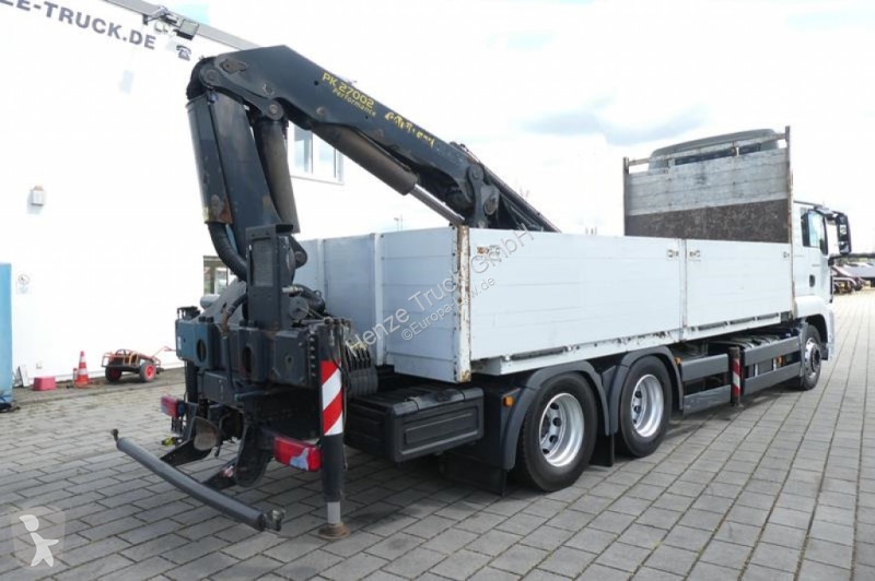 Lastbil MAN TG-S 26.440 6x4 Pritsche Heckkran...