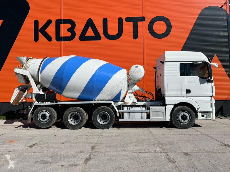 Kamion MAN 35.480 8x4*4 INTERMIX IMI 10 m3