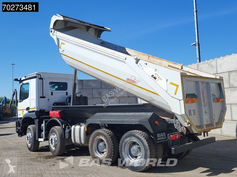 شاحنة Mercedes 3246 8X4 16m3 Bennes Marrel...