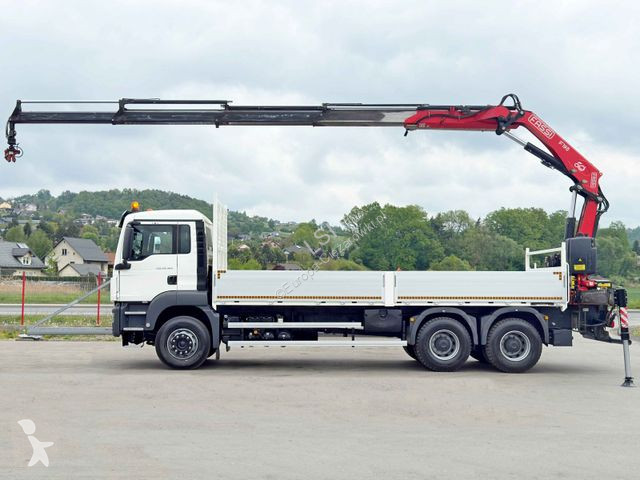 Lastbil MAN TGS * FASSI F195A.2.24 / FUNK * 6x4...