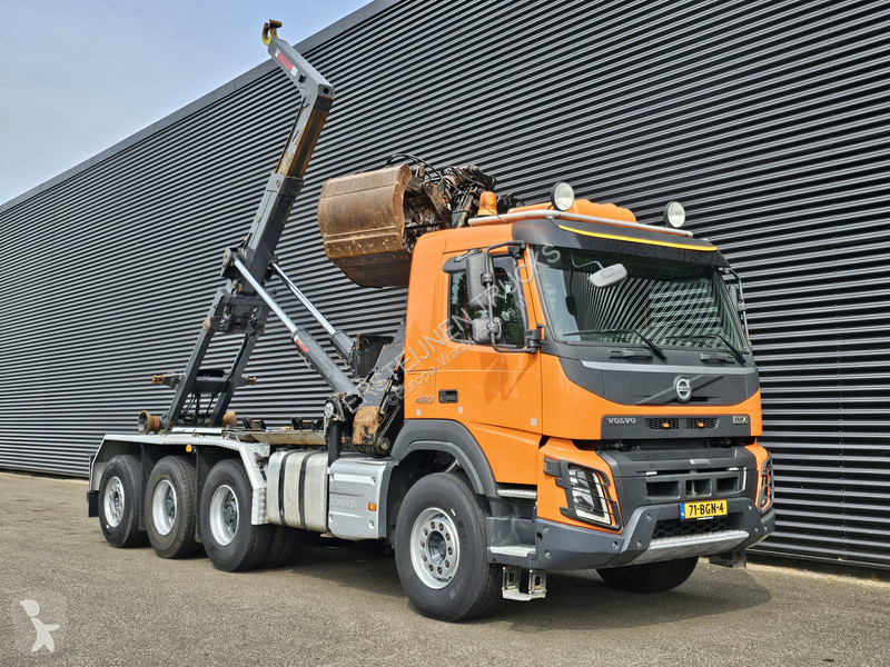 Kamion Volvo 460 8x4-4 / HIAB Z CRANE + HOOKLIFT