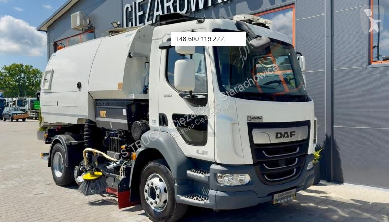 Vägmaskiner DAF LF 15.230 Euro 6 // zamiatarka...