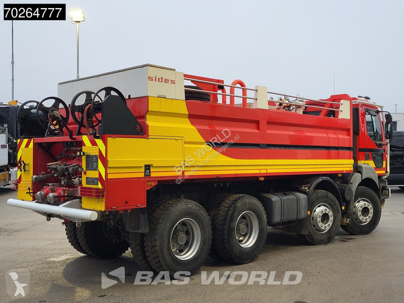 Vrachtwagen Renault 410 8X4 Telma Sides CCF...
