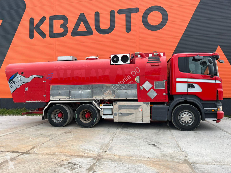 Lastbil Scania R 420 6x2 ADR / STAINESS STEE...