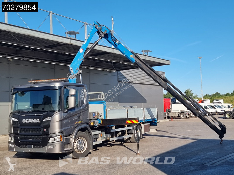 Camion Scania P280 4X2 HMF 1420K-RC Kran Crane...