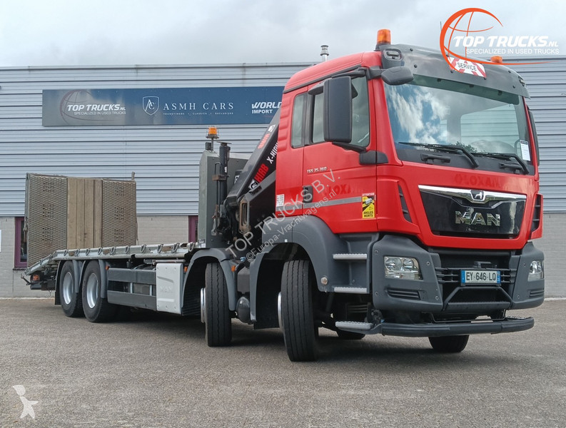 Camion MAN 35.360 8x2 - Hiab 22 TM Kraan,...