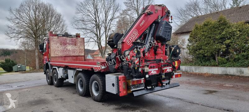 Lastbil Mercedes 8X8 FASSI 660 EINZELBER SEILWINDE