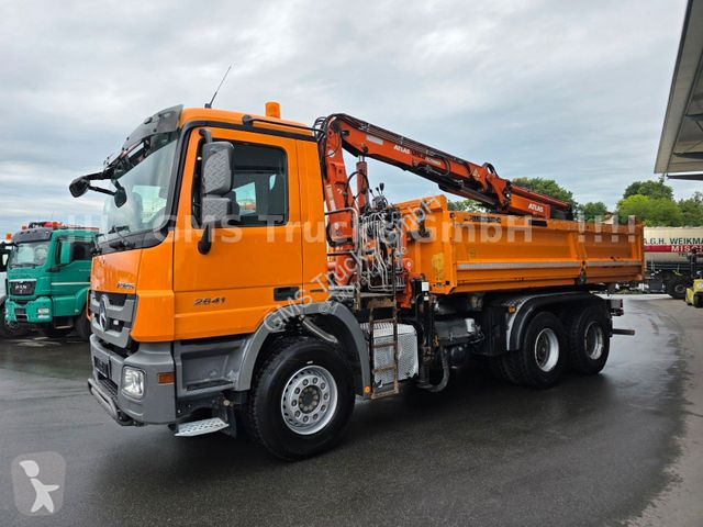 Camião Mercedes 2641 / 6X4 / Meiller BORDMATIK...