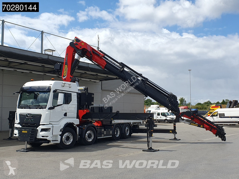 Camion MAN 35.520 8X4 Palfinger PK135.002 TEC 7...