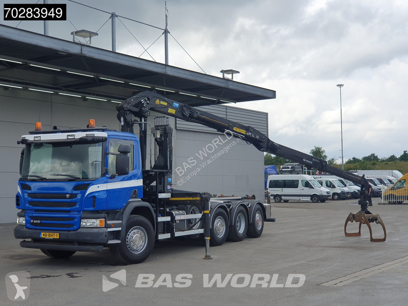 Camion Scania P410 8X2 N-Truck Palfinger Q150Z...