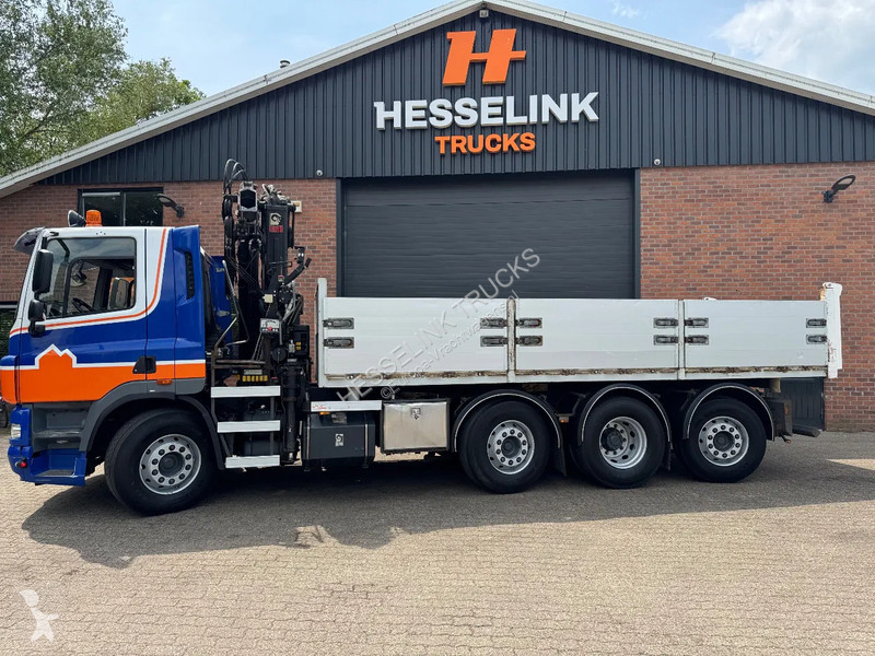 Camion DAF 85360 8X2 3 Zijdige kipper HIAB 16...