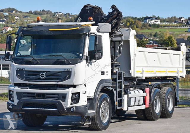 Kamion Volvo FMX Kipper 5,20m*HIAB 122 D-4...