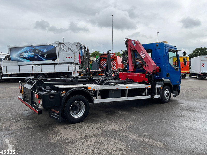 Camión DAF LF 180 HMF 7 Tonmeter laadkraan