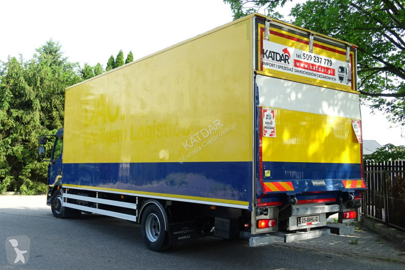 Camion Renault D12 Euro 6 kontener 18p z windą...