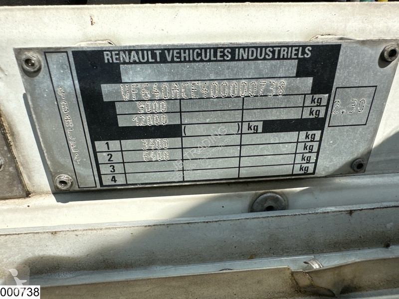 Kamion Renault S 150 Manual, Steel suspension,...