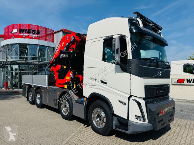 Camion Volvo FH 540 mit Fassi F2150RAL Fly Jib...