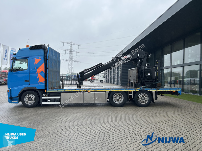 Vrachtwagen Volvo 440 6X2 Hiab 165 roller kraan