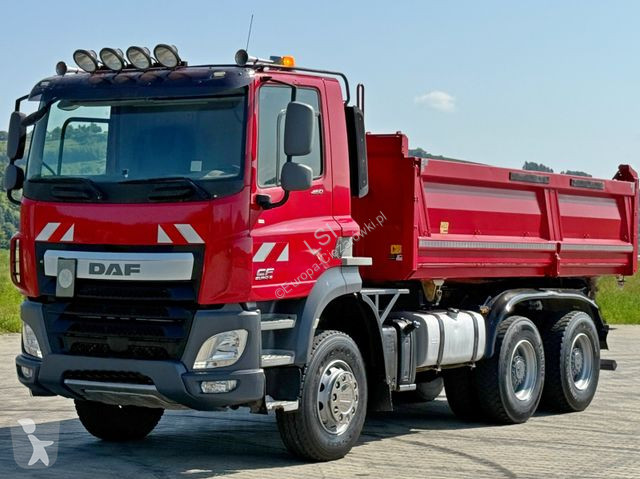 Kamion DAF 460 * Kipper 4,85 m + BORDMATIC/ 6x4...